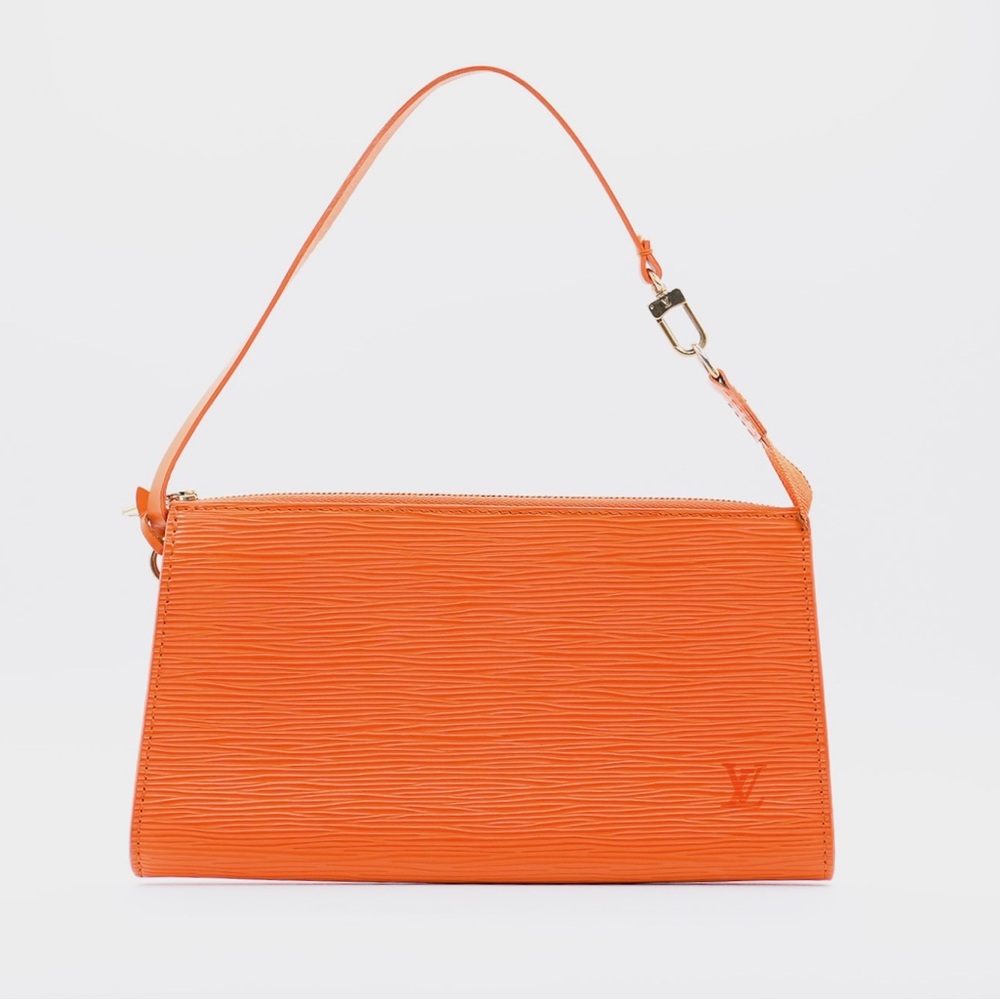 Louis Vuitton Epi Pochette Leather Handbag